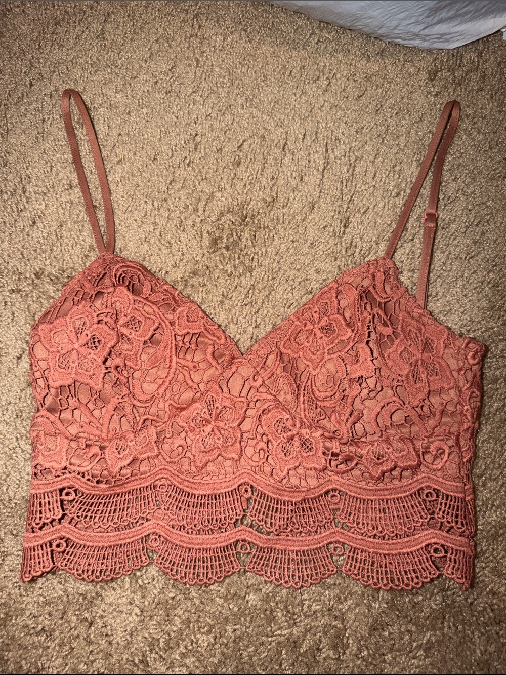 Kendall & Kylie Lace Bralette Crop Top 🧡